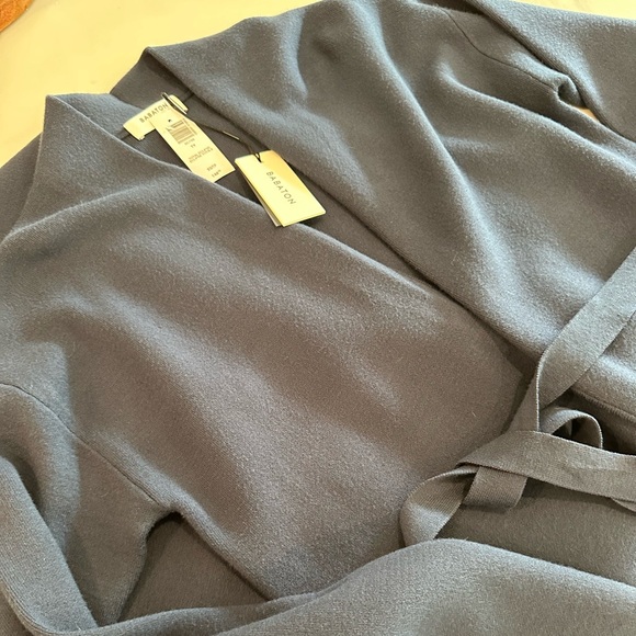 Babaton NWT TY Long Cardigan in Total Eclipse - Picture 3 of 12